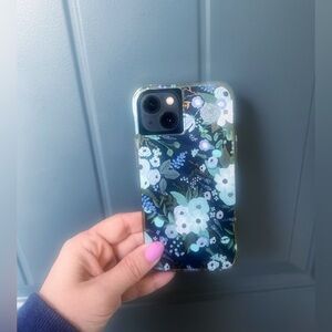 Rifle Paper Co x Case-Mate Floral Case for Apple iPhone 15/14/13 | Garden Party